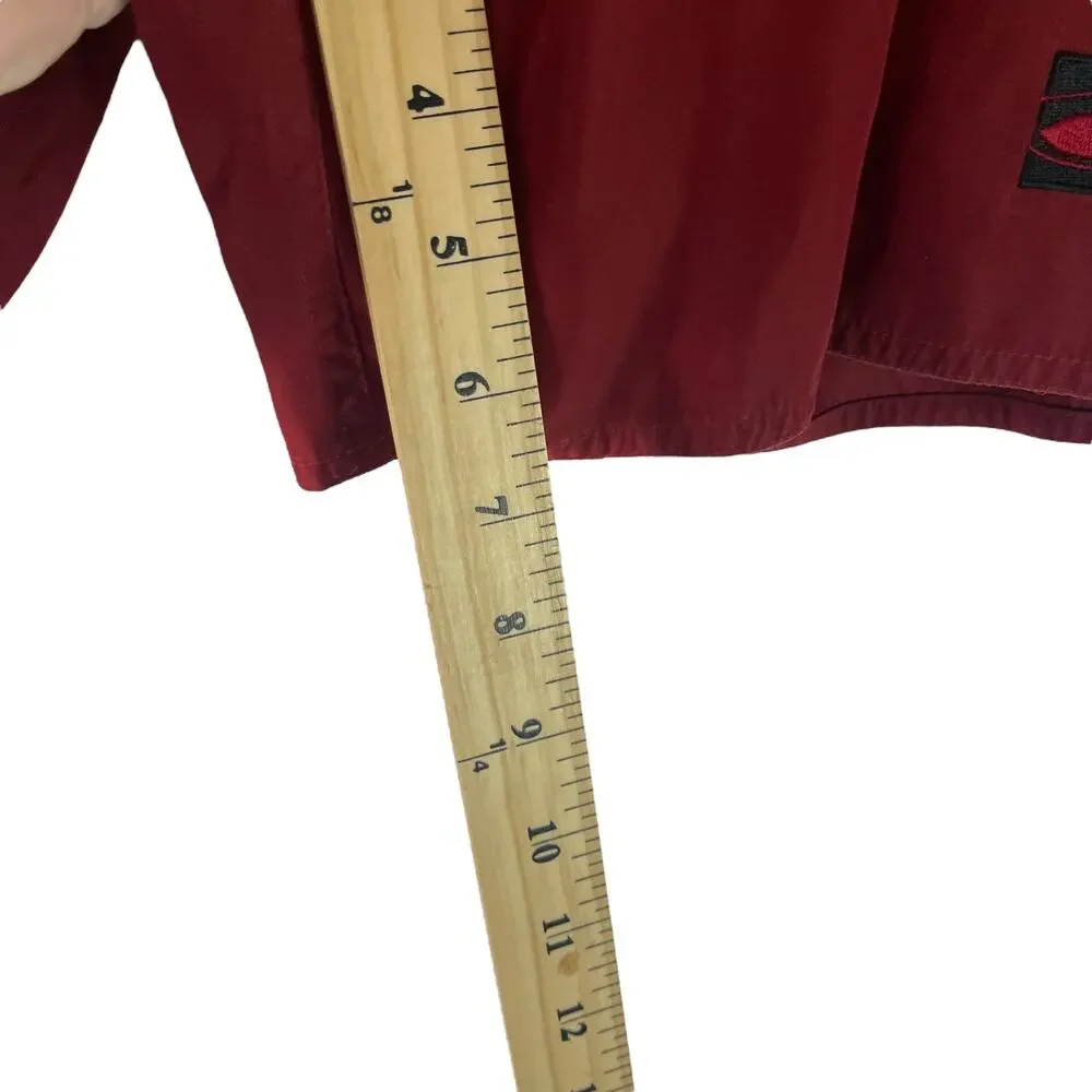 Hawaiian Men's Size‎ Medium Red Board Swim Shorts Trunks Pockets